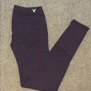Plum Jeggings